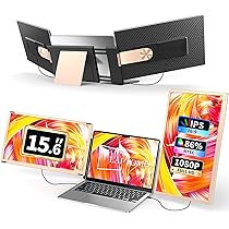 Amazon.co.jp: Laptomo S6 トリプルポータブルモニター 15.6インチ FHD